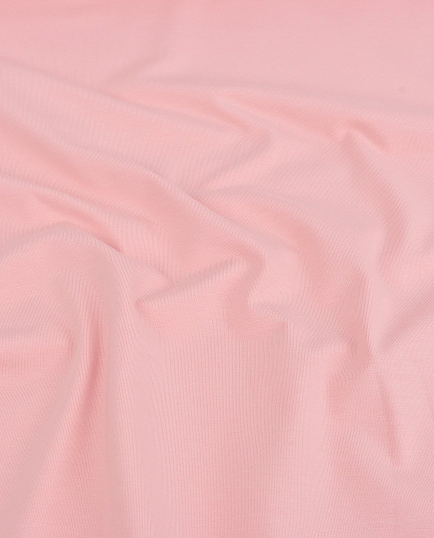 Roosa kortsus kangas lähivaates