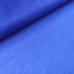 Sinise kanga lähivõte voldiga