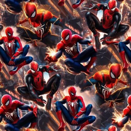 Mitmed Ämblikmehe kujutised dünaamilistes poosides