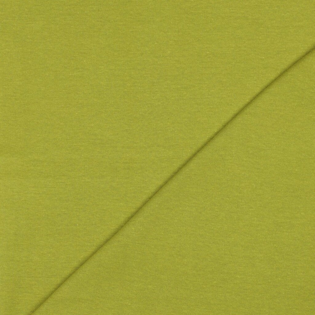 Roheline kangas diagonaalse voldiga lähivaates